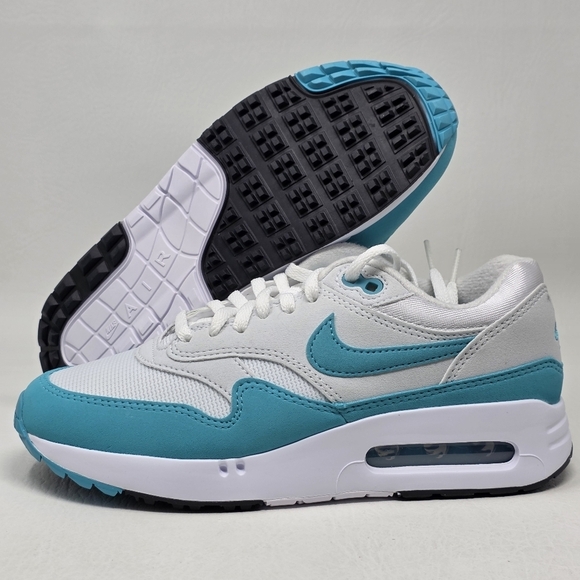 Nike Air Max 1 \'86 OG Golf Shoes White Dusty Cactus DV1403-117 Men Size 5 New